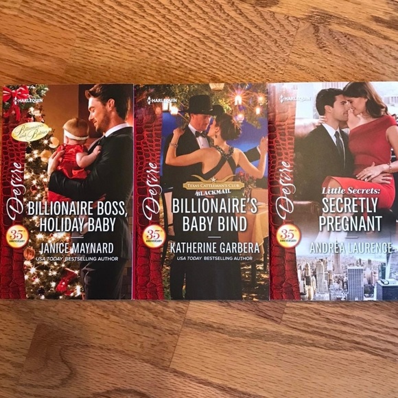 6 NWT Harlequin Desire Paperback Romance Novels - Picture 2 of 6